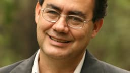 Retrato de Augusto Cury, candidato à Presidência pelo Avante