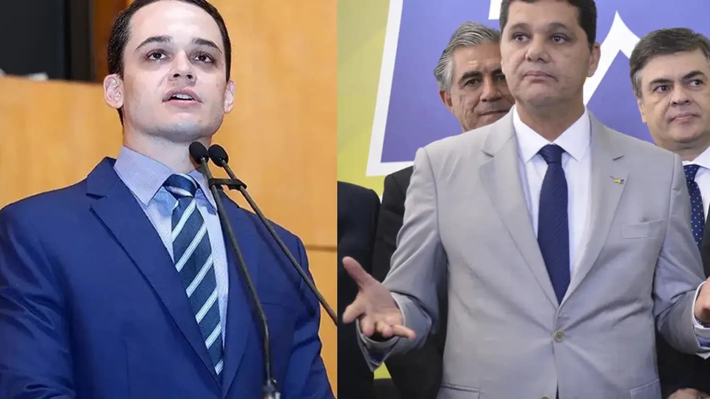 Montagem com fotos dos candidatos ao governo do Espírito Santo que disputam o 2º turno