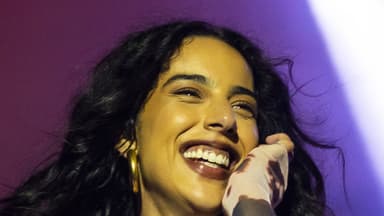 Marina Sena canta em show no Festival Sensacional, em Belo Horizonte