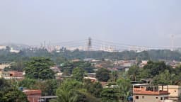 Vista da refinaria Reduc, em Duque de Caxias, no Rio de Janeiro