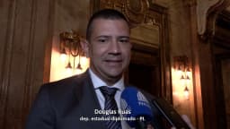 Douglas Ruas, deputado estadual e presidente da Alerj, em entrevista