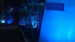 Fachada da sede do CREA-MG em Belo Horizonte