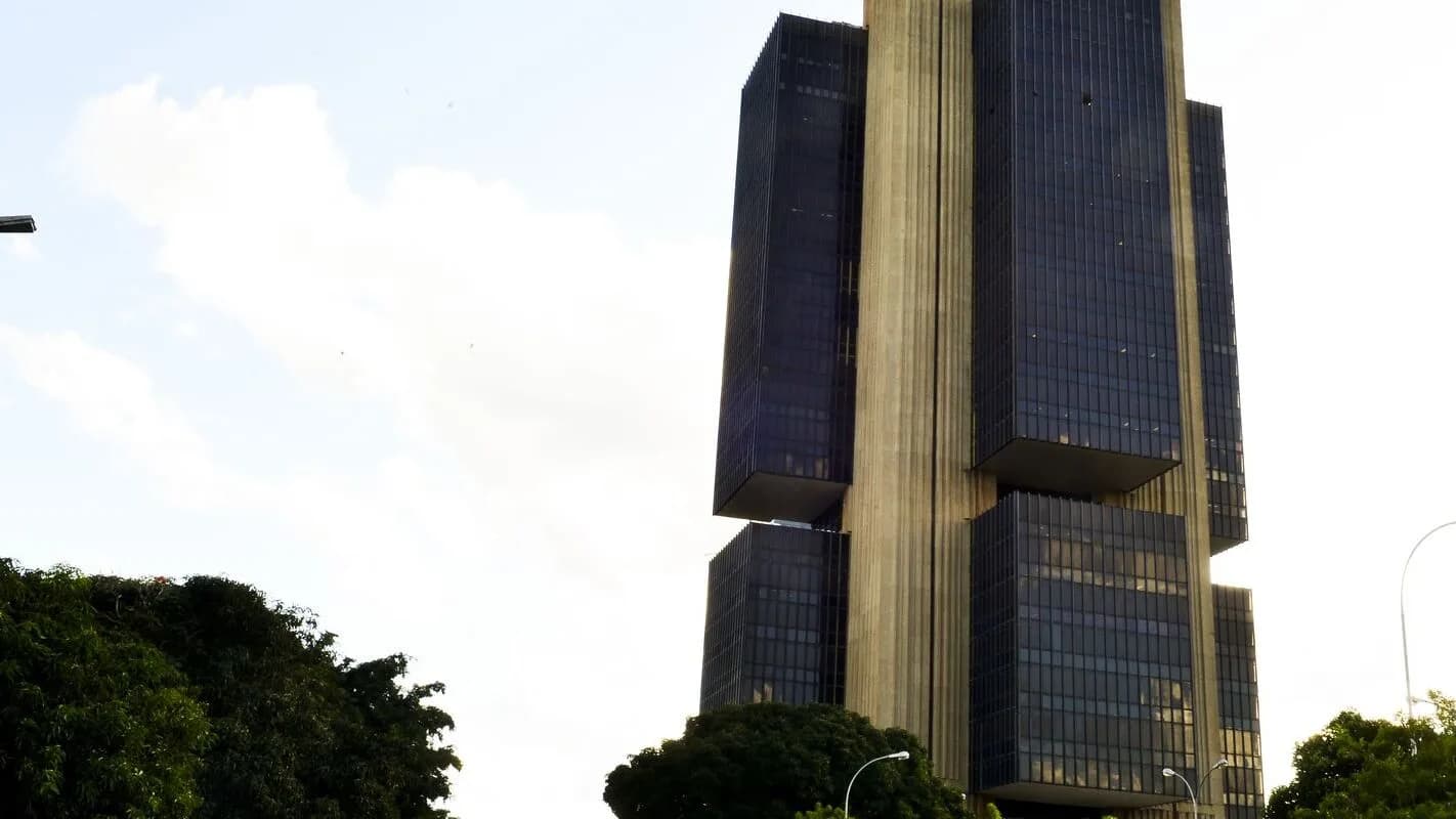 Fachada do edifício-sede do Banco Central do Brasil, em Brasília