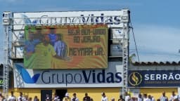 Torcida do Novorizontino lota arquibancada do estádio Jorge Ismael de Biasi