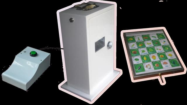 Modelo de máquina de votação eletrônica, imagem ilustrativa