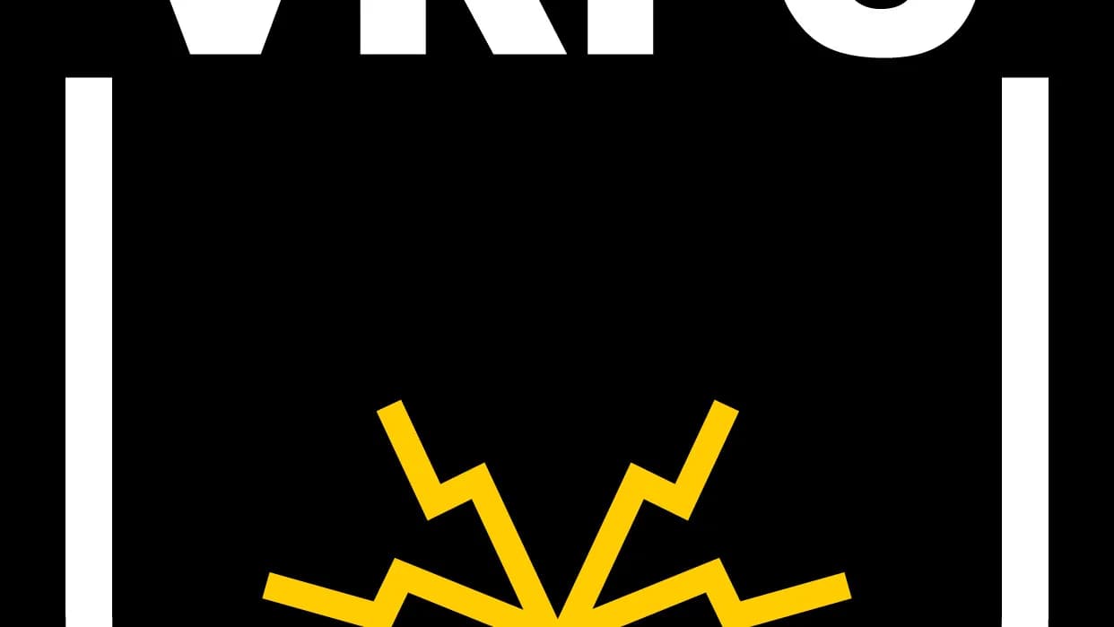 Escudo oficial do Volta Redonda Futebol Clube, com duas estrelas