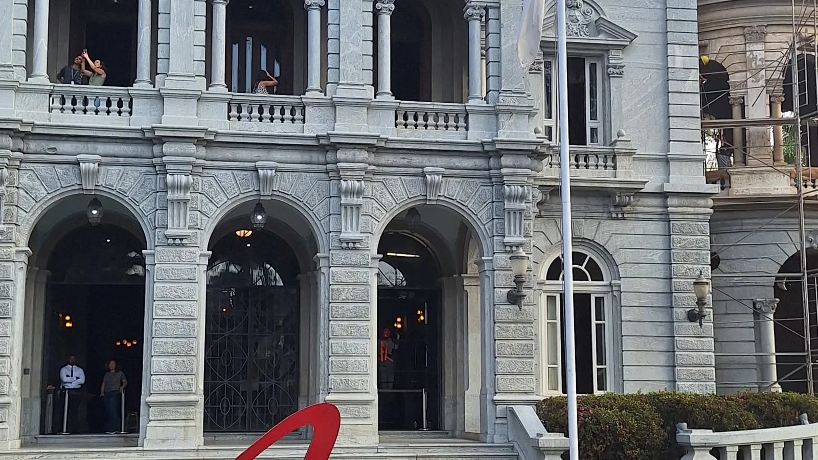 Fachada do Palácio da Liberdade, sede do governo de Minas Gerais, em Belo Horizonte