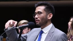 Deputado Kim Kataguiri discursa no plenário da Câmara dos Deputados