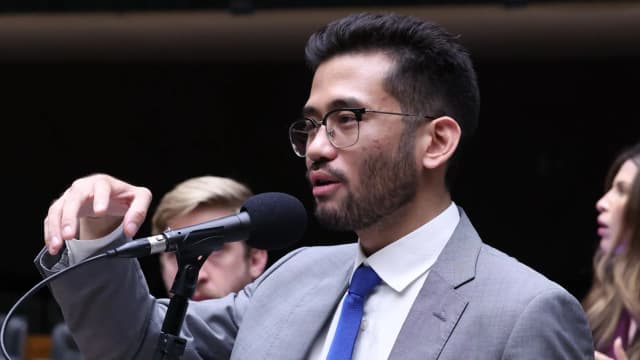 Deputado Kim Kataguiri discursa no plenário da Câmara dos Deputados