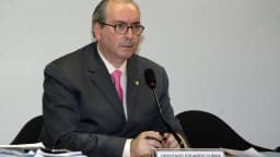 Eduardo Cunha durante sessão de comissão na Câmara dos Deputados