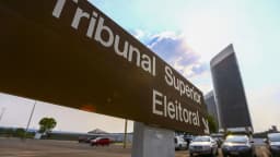 Fachada do Tribunal Superior Eleitoral (TSE), em Brasília