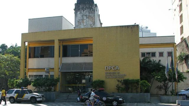 Fachada de delegacia da Polícia Civil (foto de arquivo, ilustrativa)