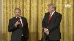 Steve Witkoff, enviado de Trump, em evento na Casa Branca (foto de arquivo)
