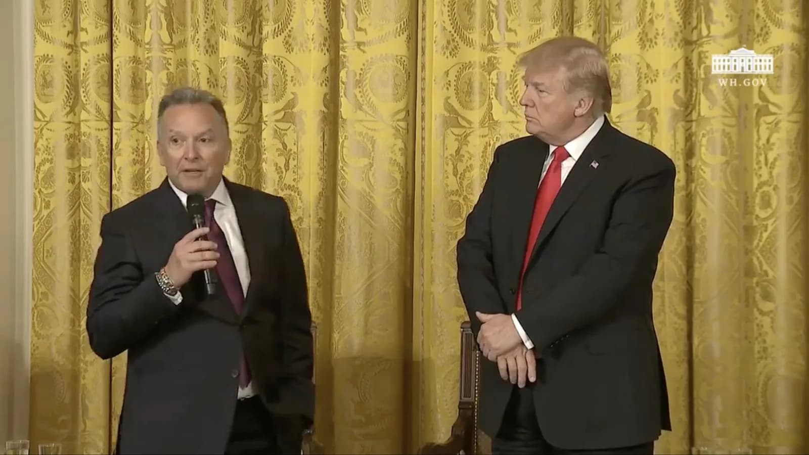 Steve Witkoff, enviado de Trump, em evento na Casa Branca (foto de arquivo)