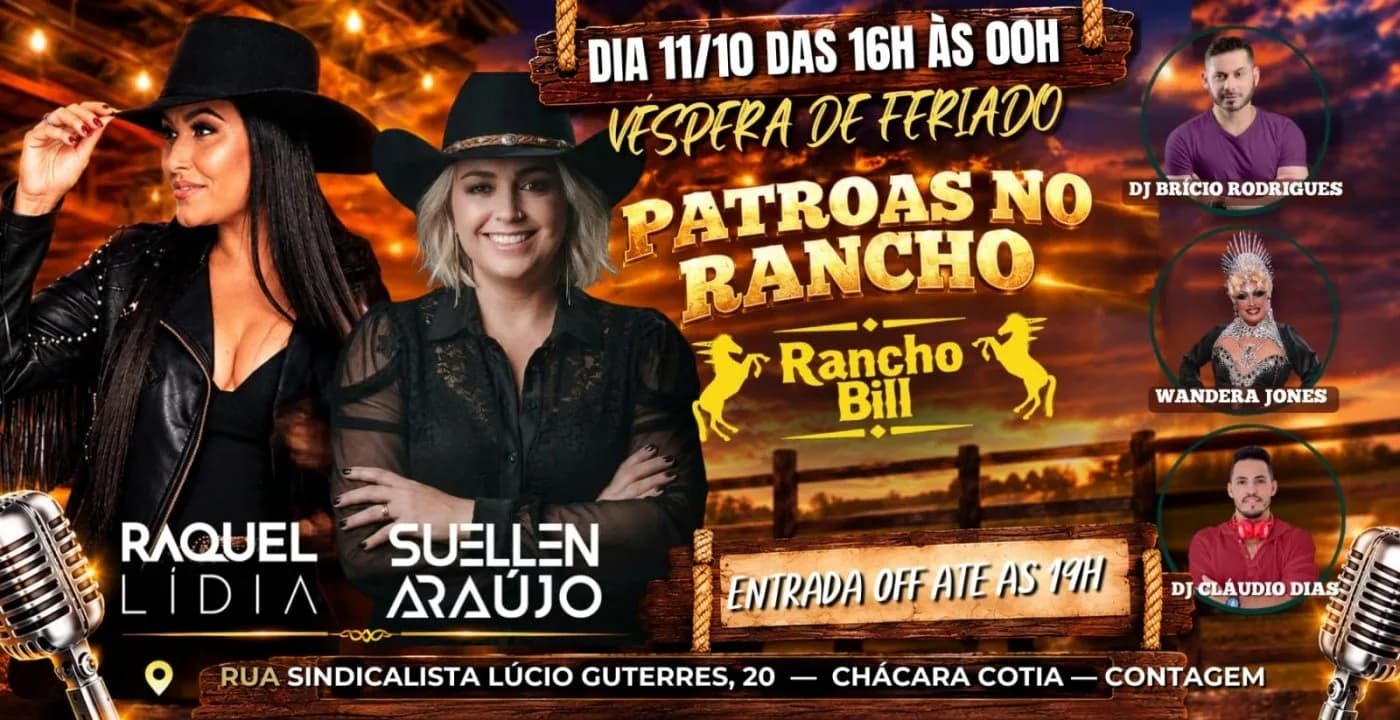 PATROAS NO RANCHO