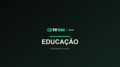 Arte institucional TV Sim Brasil — educacao