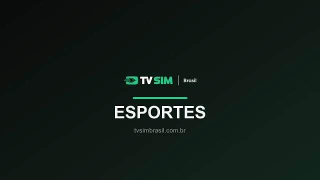 Arte institucional TV Sim Brasil — esportes