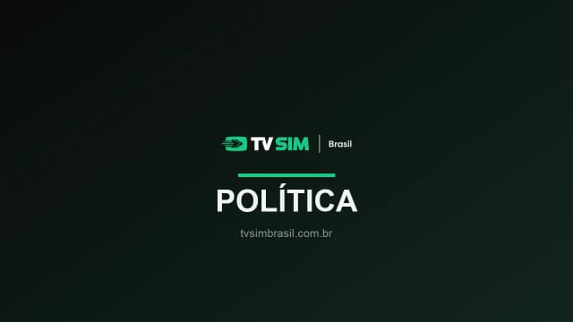 Arte institucional TV Sim Brasil — politica