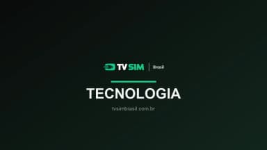Arte institucional TV Sim Brasil — tecnologia