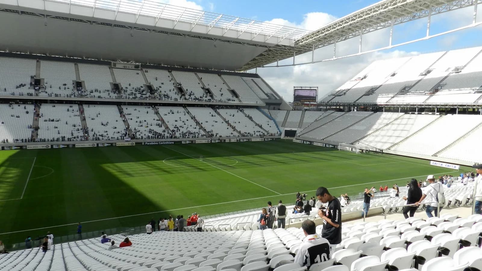 Torcida nas arquibancadas da Neo Química Arena, foto de arquivo