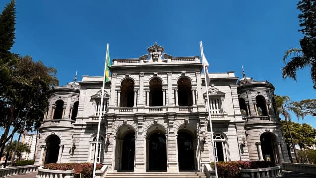Fachada do Palácio da Liberdade, sede do governo de Minas Gerais, em Belo Horizonte (foto de arquivo)