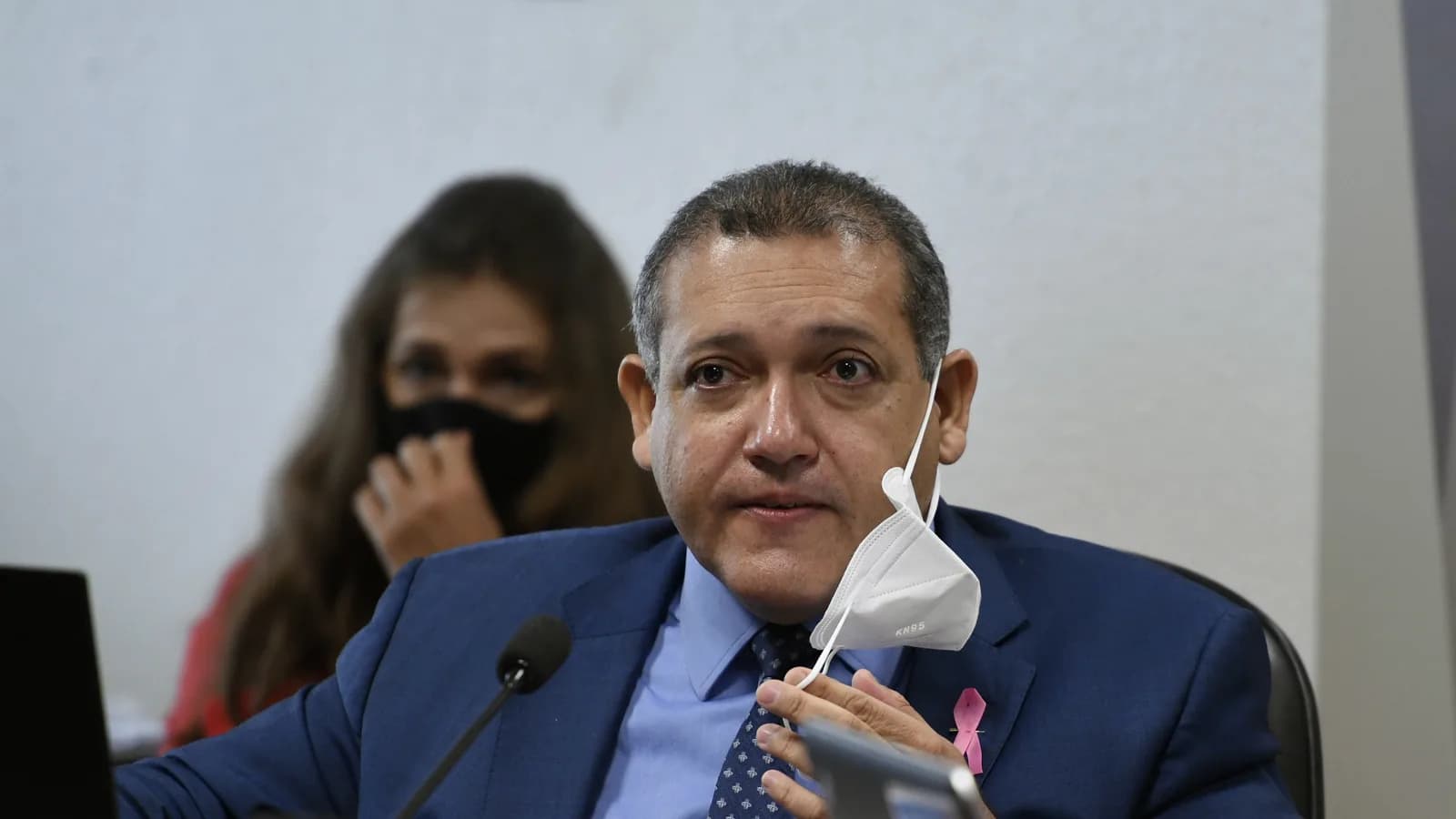 Ministro Kássio Nunes Marques, presidente do TSE (foto de arquivo)