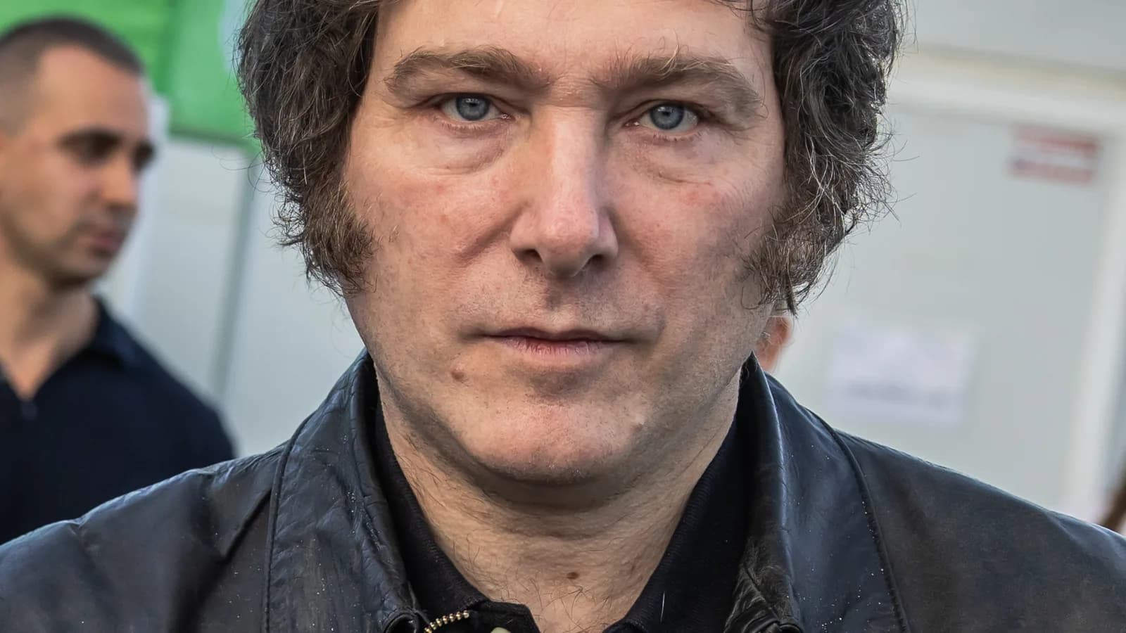 Javier Milei, presidente da Argentina, em retrato recente (foto de arquivo)