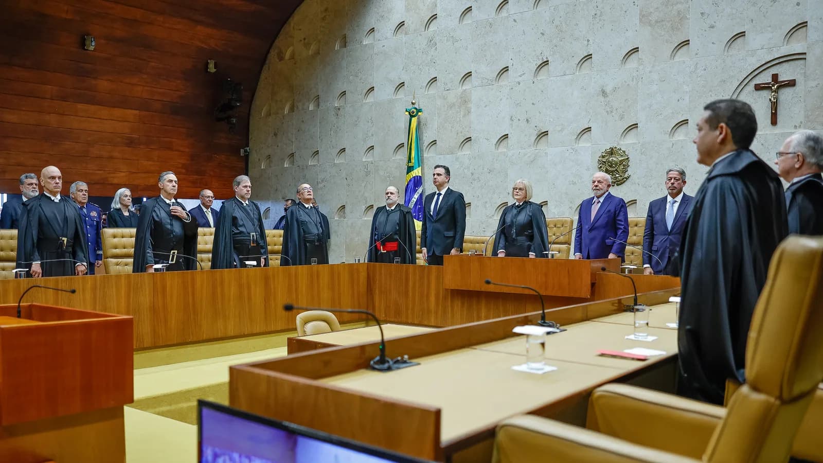Plenário do Supremo Tribunal Federal durante sessão solene (foto de arquivo)