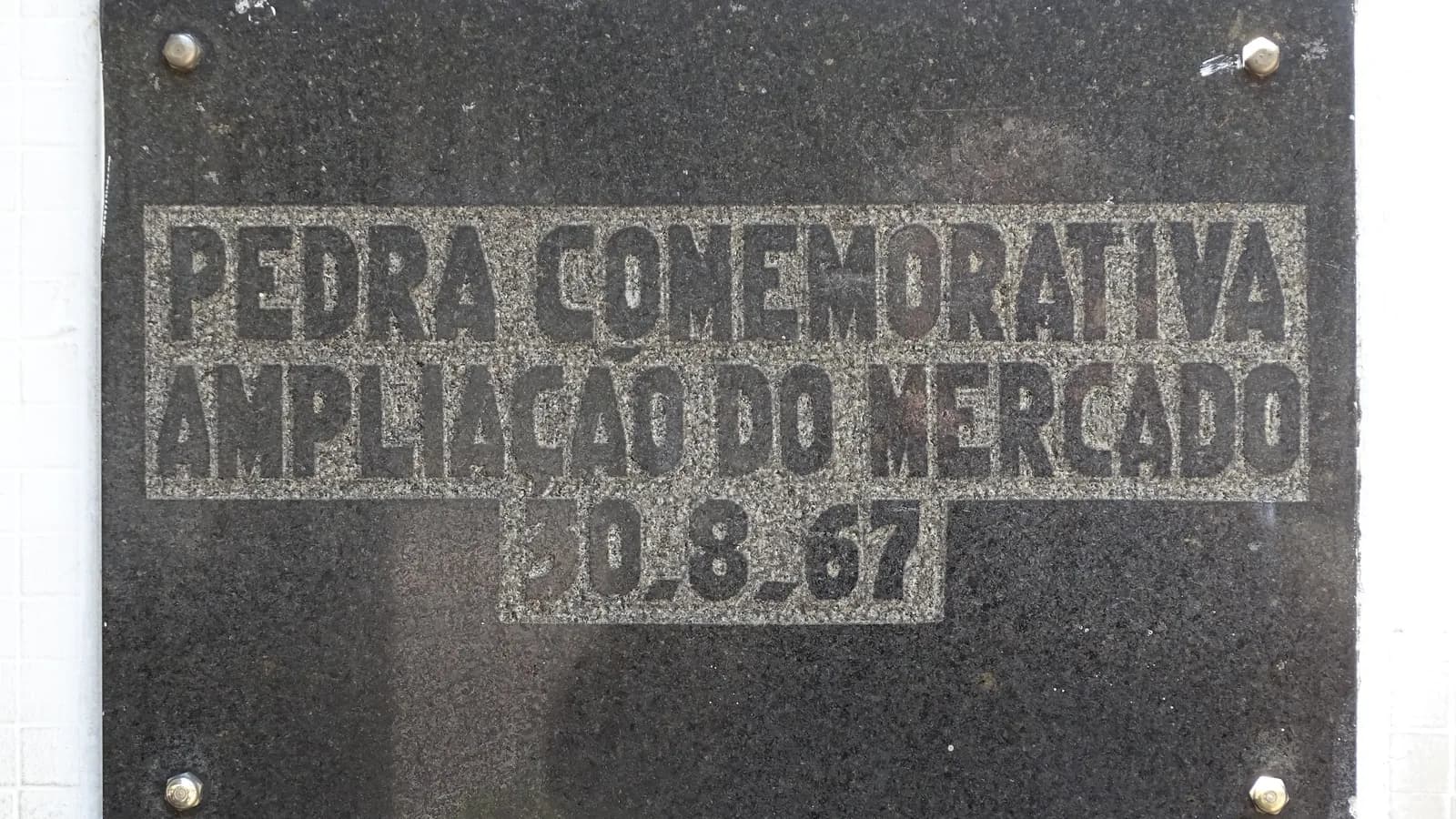 Fachada do Mercado Central de Belo Horizonte, visitado por candidatos ao governo de Minas na reta final da campanha