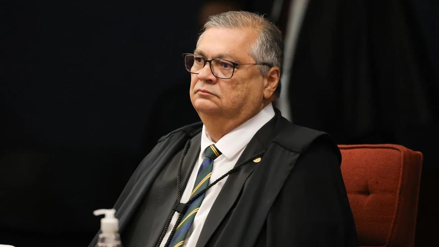 Ministro Flávio Dino, do STF, em sessão de julgamento