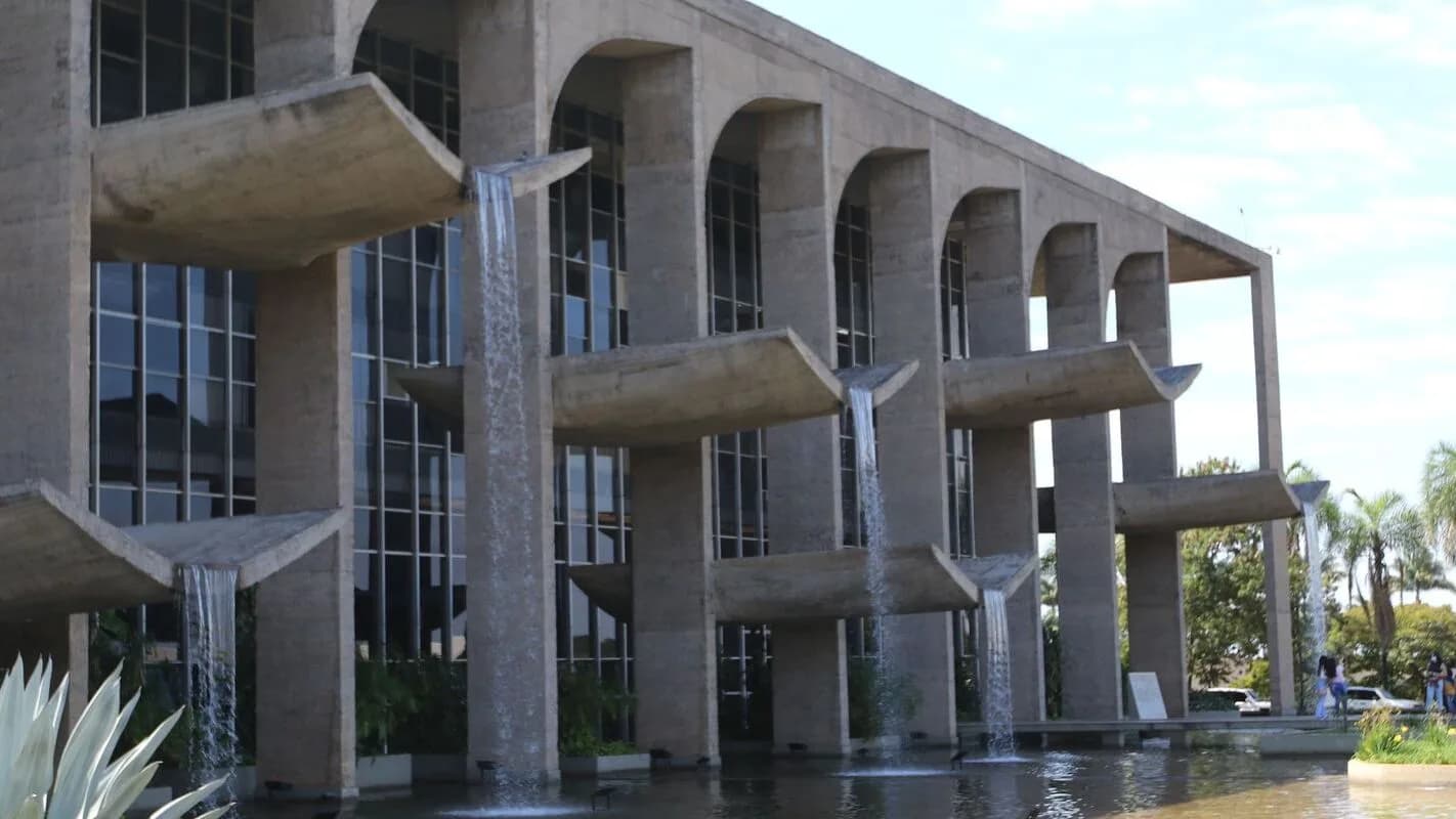 Fachada do Palácio da Justiça, sede do Ministério da Justiça e Segurança Pública, em Brasília