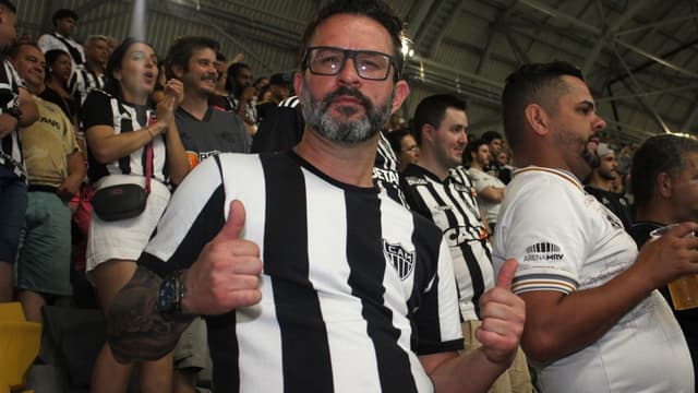 Torcida do Atlético-MG nas arquibancadas da Arena MRV, foto de arquivo