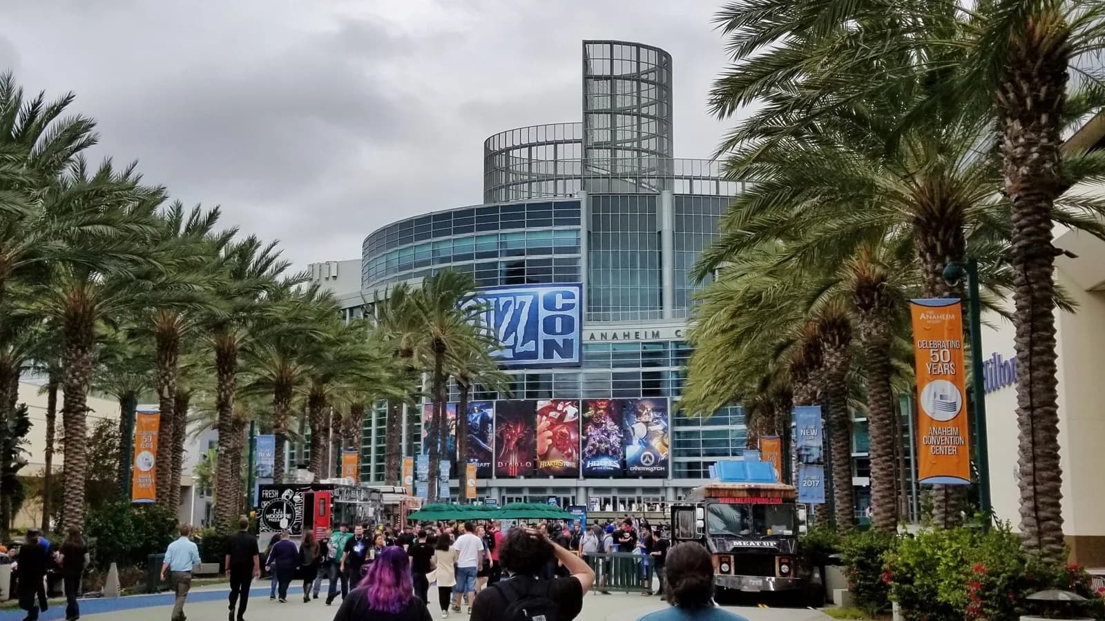 Foto de arquivo mostra o Anaheim Convention Center durante edição anterior da BlizzCon
