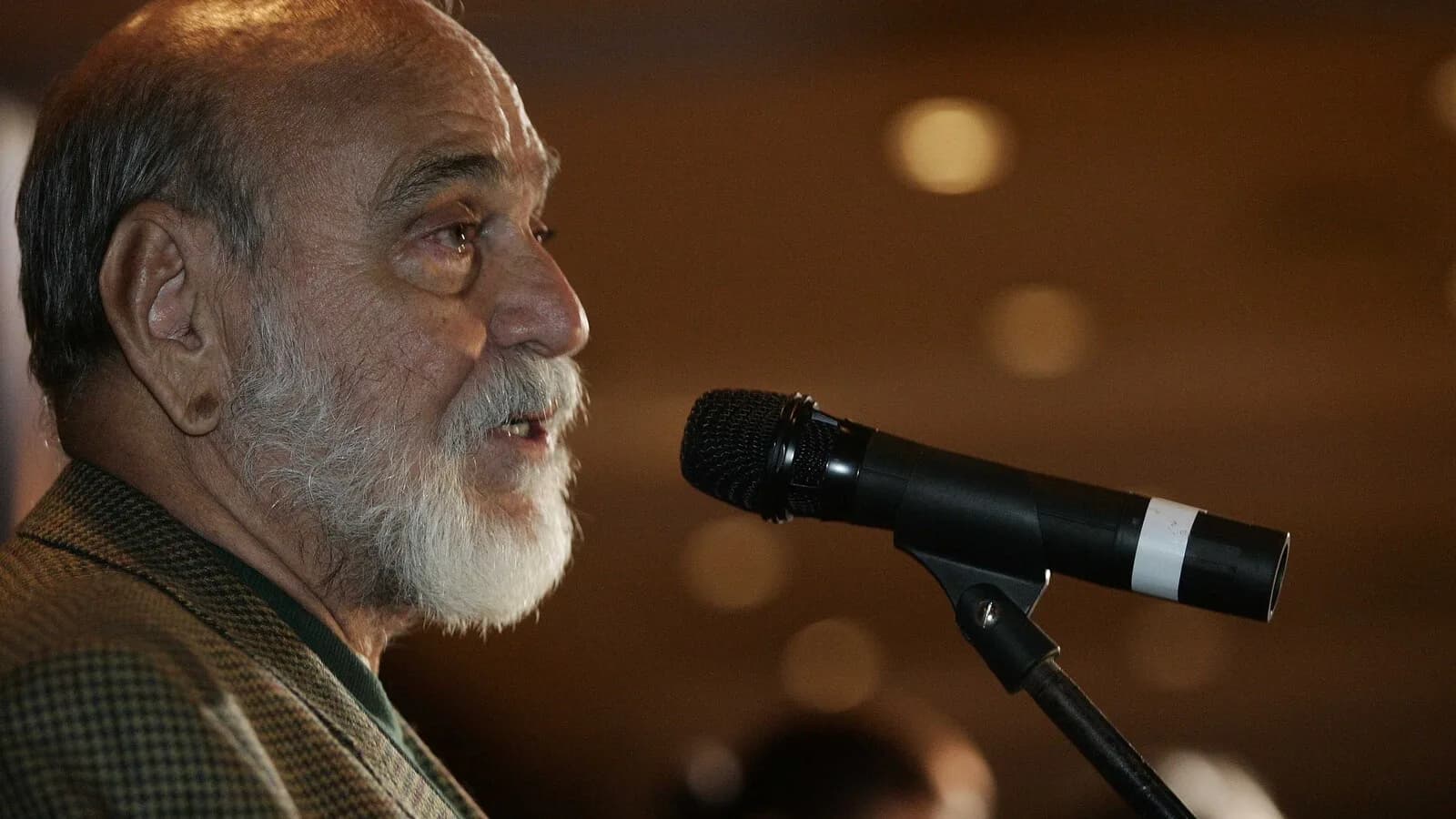 O ator Lima Duarte em evento, foto de arquivo