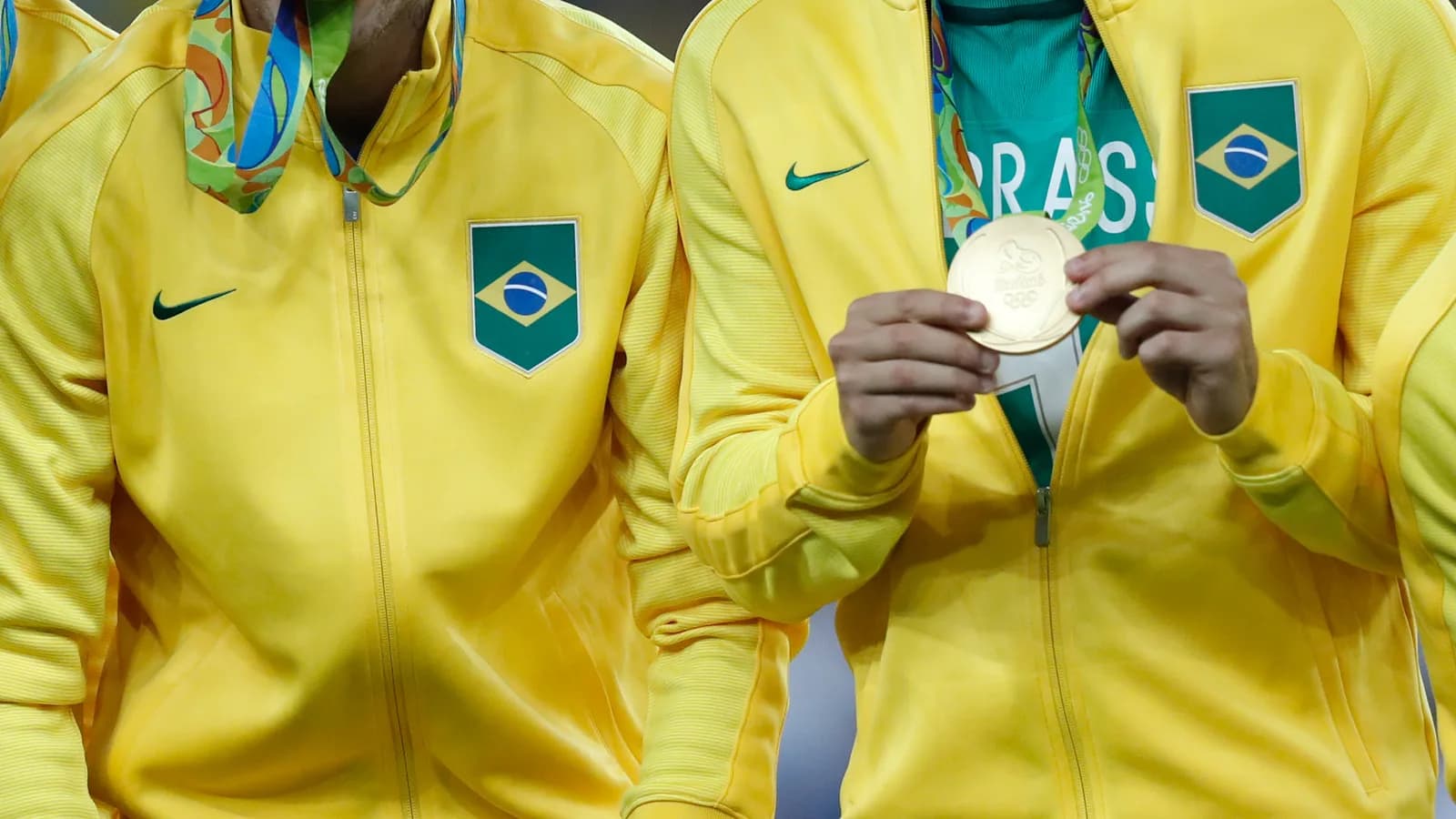 O atacante Gabriel Barbosa (Gabigol) em foto de arquivo com a seleção brasileira