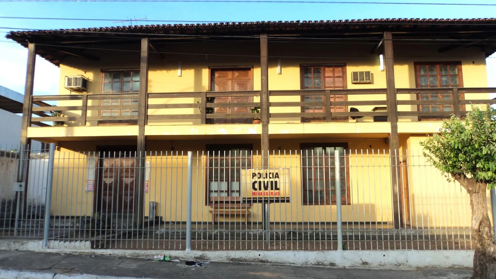 Fachada de delegacia da Polícia Civil de Minas Gerais, foto de arquivo ilustrativa