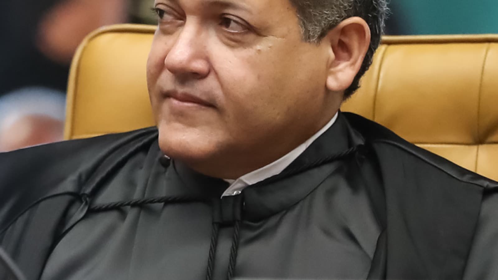 Ministro Nunes Marques, presidente do TSE, em foto de arquivo de sua posse como ministro do STF em 2020