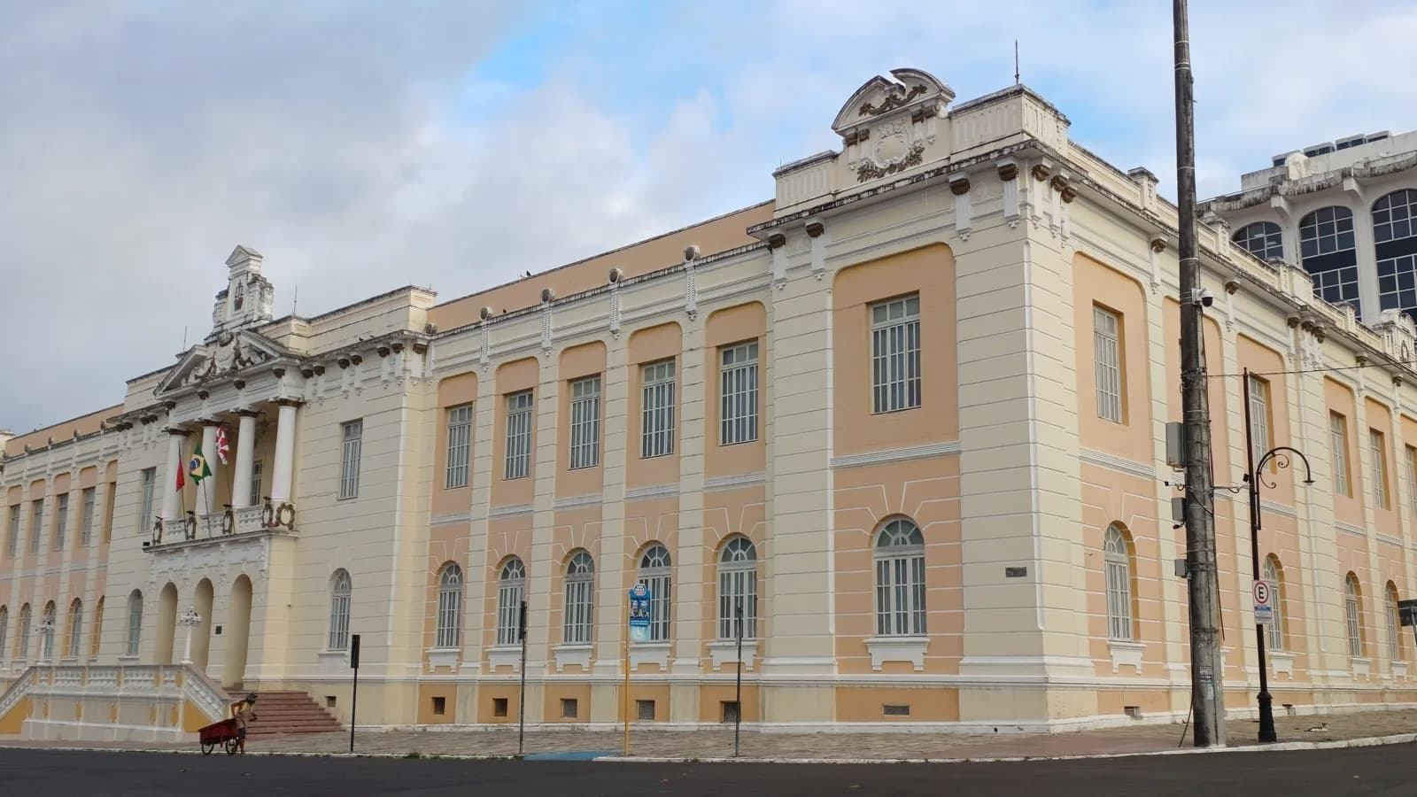 Fachada do prédio do Tribunal de Justiça da Paraíba, em João Pessoa