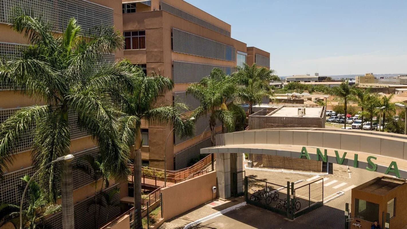 Fachada da sede da Anvisa, em Brasília
