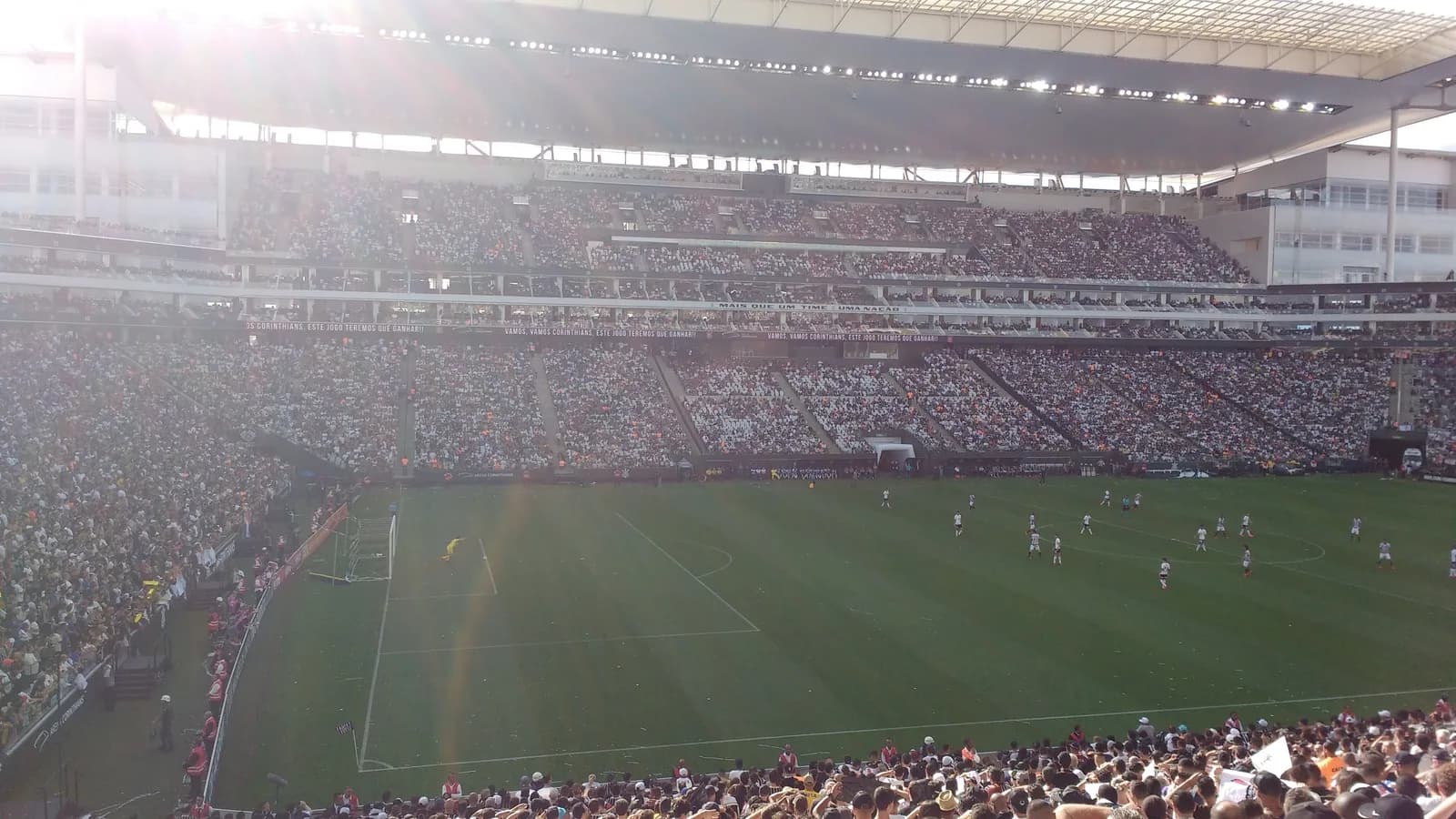 Jogo do Atlético-MG em estádio lotado (foto de arquivo)