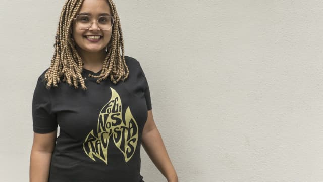 A vereadora de Belo Horizonte Iza Lourença (PSOL)