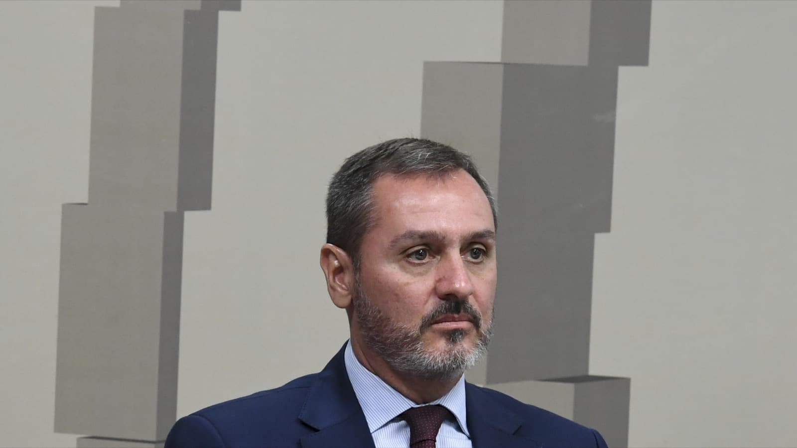 Andrei Rodrigues, diretor-geral da Polícia Federal, durante audiência no Senado