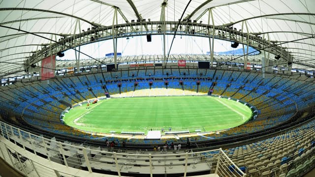 Vista do estádio do Maracanã, no Rio de Janeiro, onde o Vasco disputou a semifinal da Copa Sul-Americana