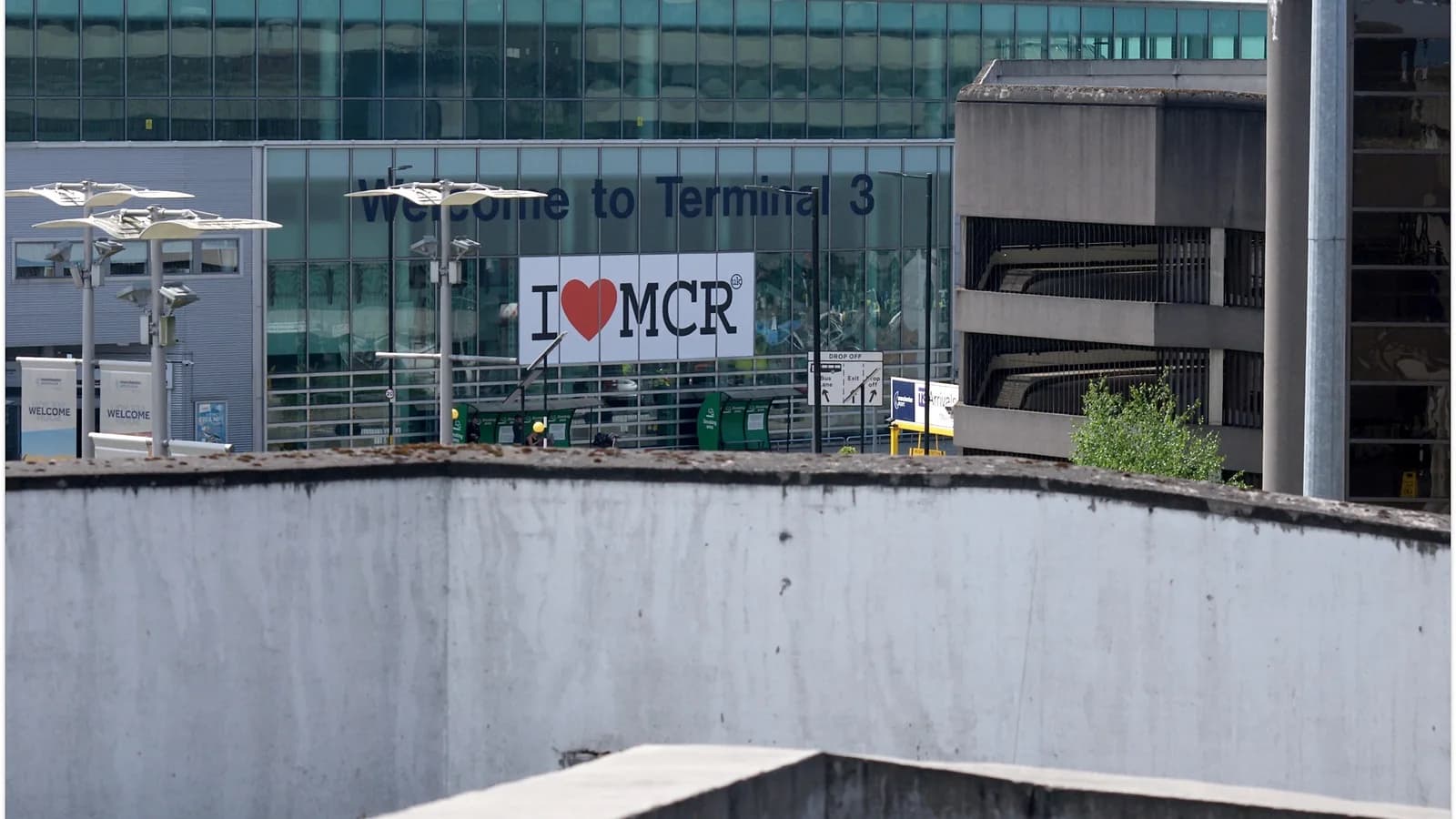 Terminal do aeroporto de Manchester em foto de arquivo