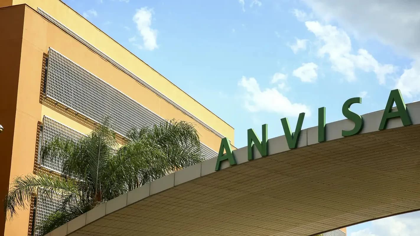 Fachada do prédio da Anvisa, em Brasília
