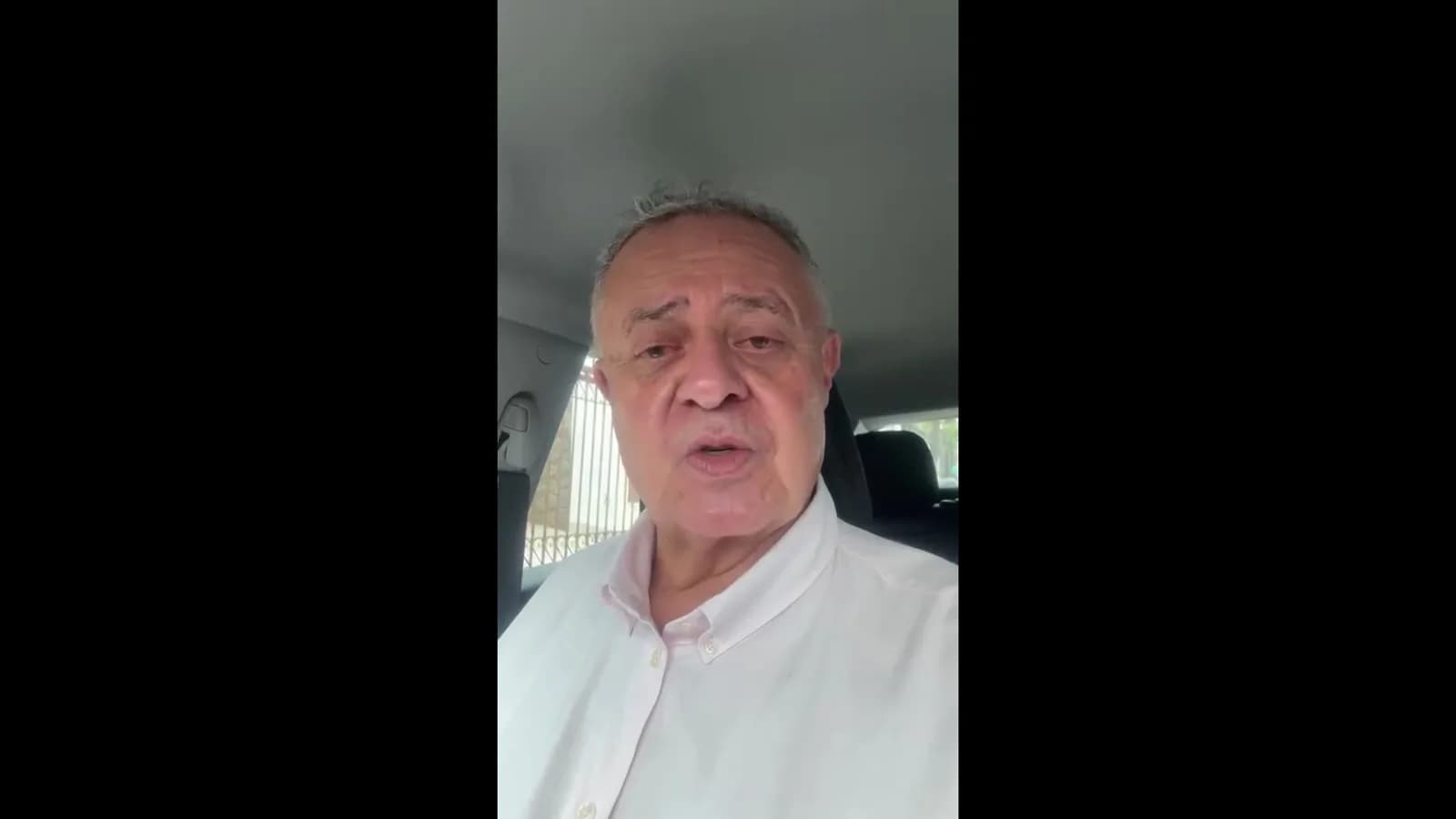 Vinícius Dantas, da Associação Mineira da Indústria de Panificação (Amipão), fala em vídeo gravado dentro de um carro, durante participação no debate da TV Sim Brasil sobre o fim da escala 6x1.