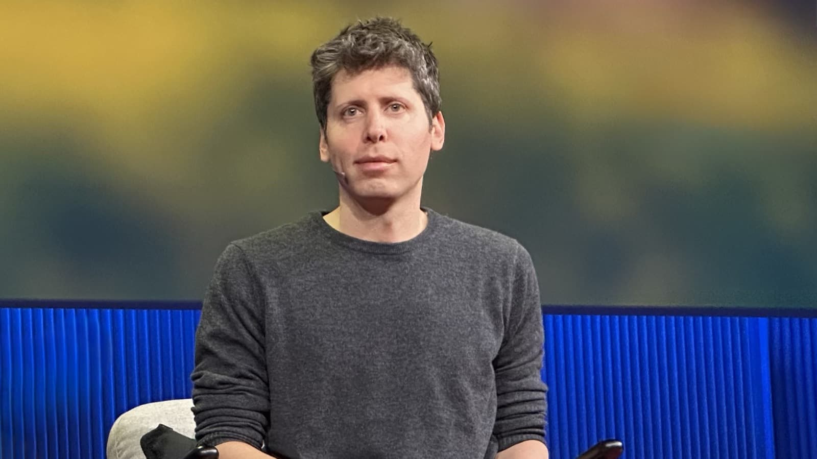 Sam Altman, CEO da OpenAI, em evento TED, imagem de arquivo de abril de 2025