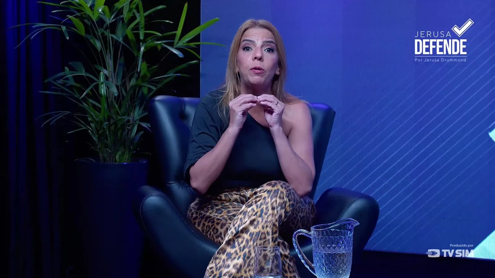 Márlon de Carvalho Leão, tio da capitã Michelle Leão, durante entrevista ao programa Jerusa Defende, da TV Sim Brasil