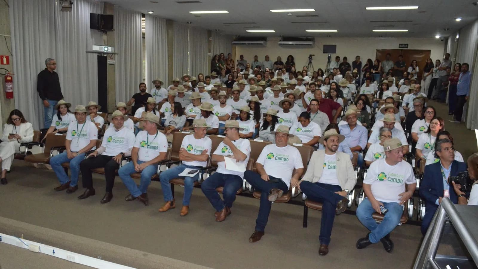 Evento de lançamento do programa Futuro no Campo, da Emater-MG, reúne extensionistas e jovens rurais em auditório em Belo Horizonte (foto de arquivo, ilustrativa)