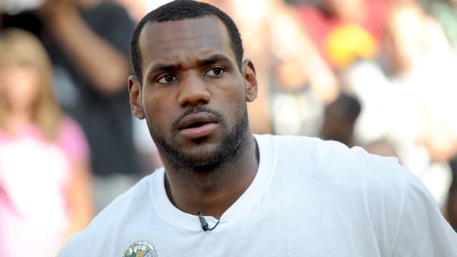 Retrato de LeBron James